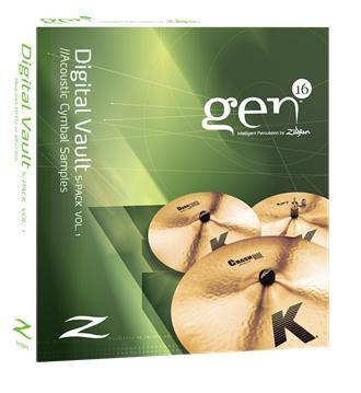 Zildjian Gen16 Digital Vault S-pack Vol.1 - K Series